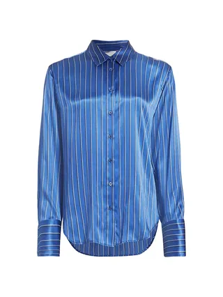 The Standard Striped Silk Shirt