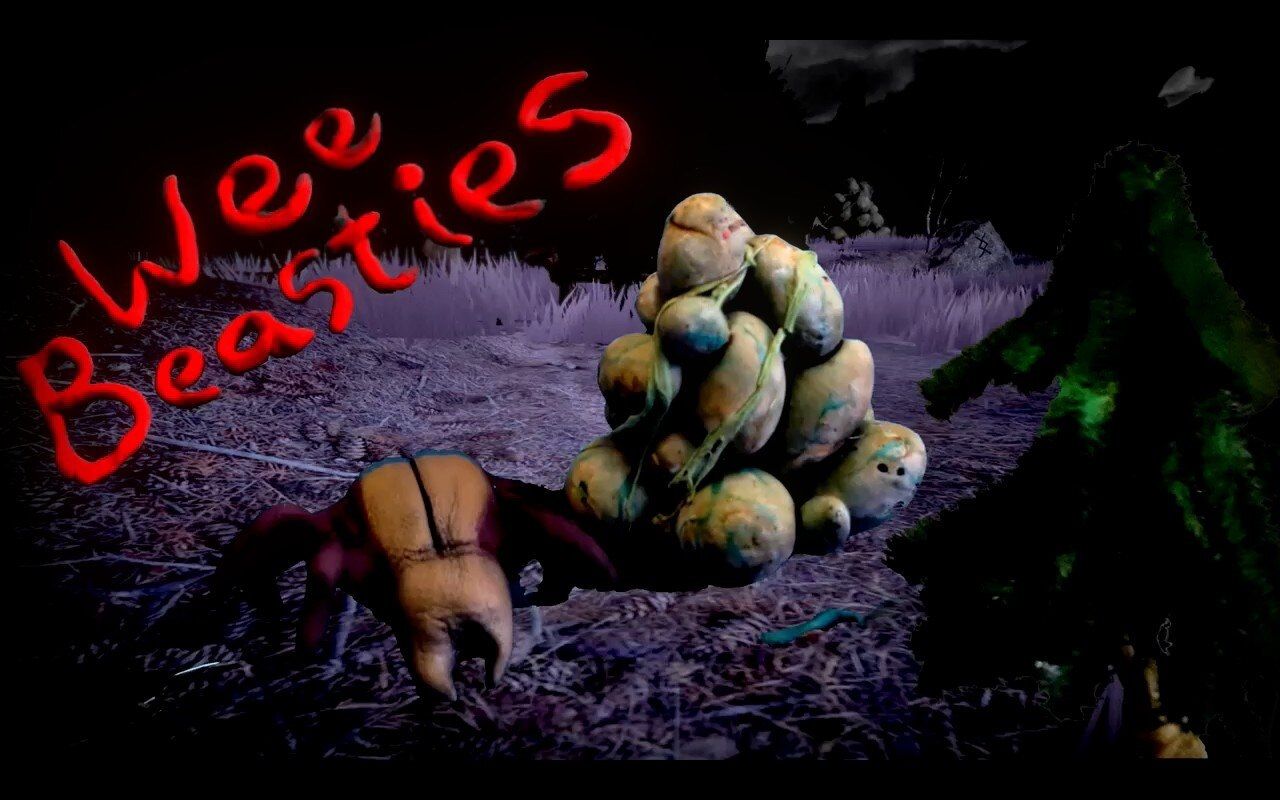intro splash screen for insectoid enemy "Wee Beasties" in Judero