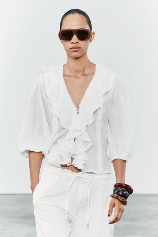 Ruffled Shirt Zw Collection