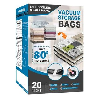 A box of vacuum storage bags