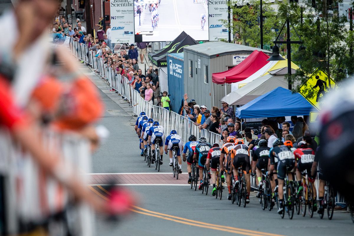 UnitedHealthcare leads the going into the final lap.