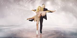 Dancing on Ice series 14 Rita Hebden and Łukasz Różycki.