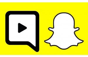 Snapchat text message logo