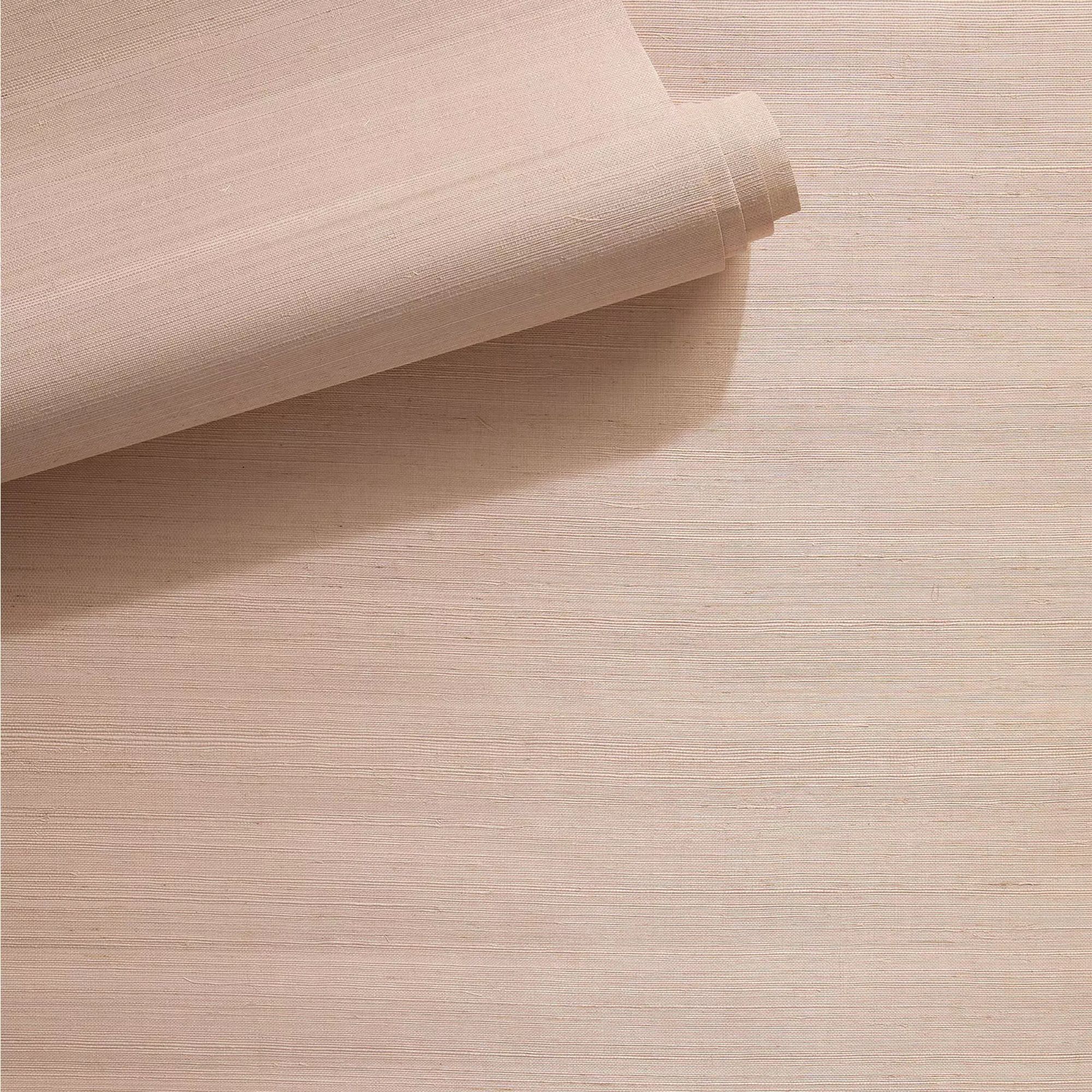 Grasscloth Wallcovering (Pink Sand)