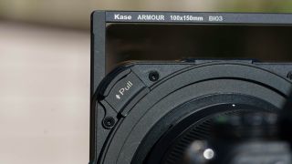 Kase Wolverine Armour filter system on a Nikon camera