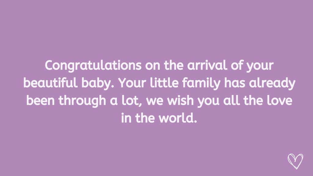 New baby messages: 38 ideas for what to write in a new baby card ...