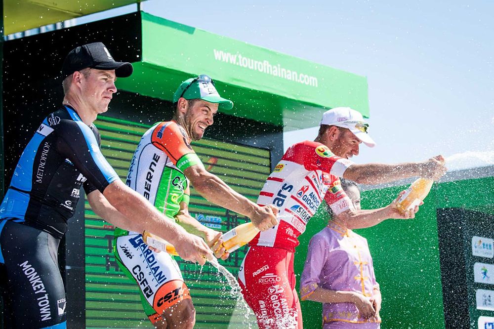 Andrea Guardini wins stage 4 at Tour of Hainan