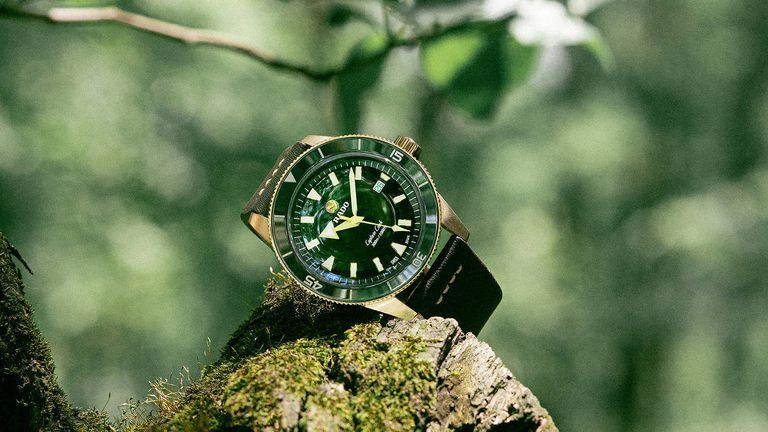 The bronze Rado Captain Cook is a watch that changes colour over time