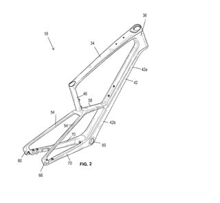 Specialized strut patent image 
