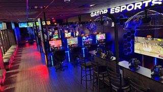 The University of Florida esports gaming lab. 