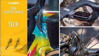 A new Van Rysel bike, unusual tyres, a UCI-illegal helmet, and a million custom paint jobs: Over 80 nerdy tech photos from the Tour de France Grand Départ