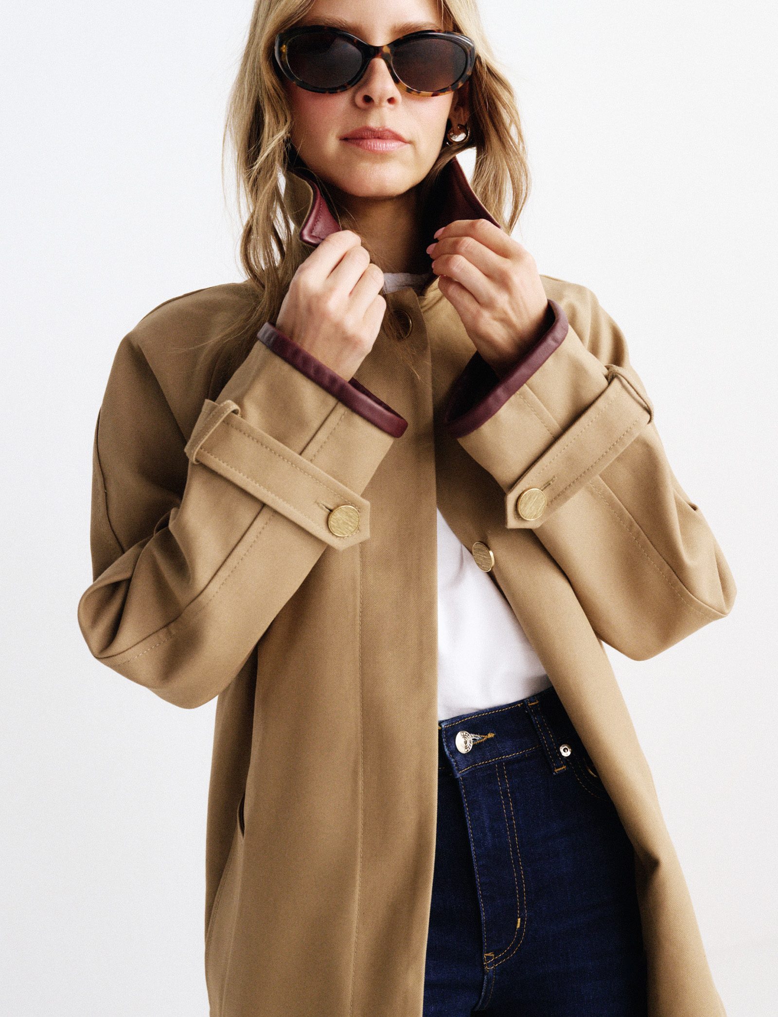 Who What Wear, The Great Try-On, Spring 2026: dark-wash jeans