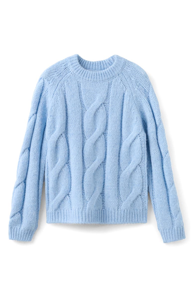 Cable Crewneck Sweater