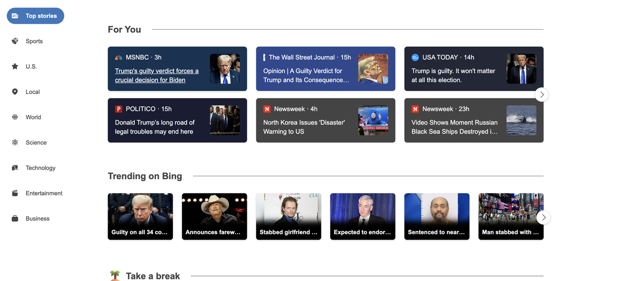Bing News