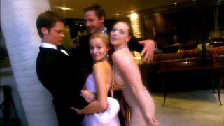 Amanda Seyfried, Kristen Bell, Jason Dohring, and Teddy Dunn in Veronica Mars Season 1
