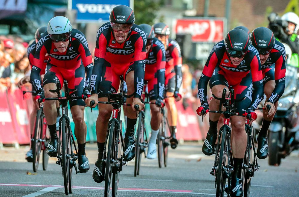 BMC Racing riders finish stage 5 at the Eneco Tour