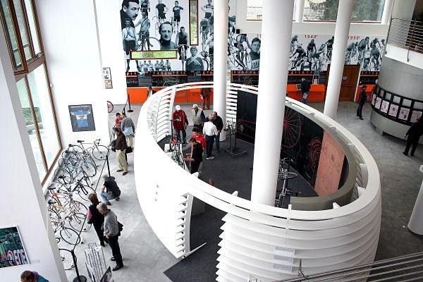 Madonna del Ghisallo's new cycling museum.