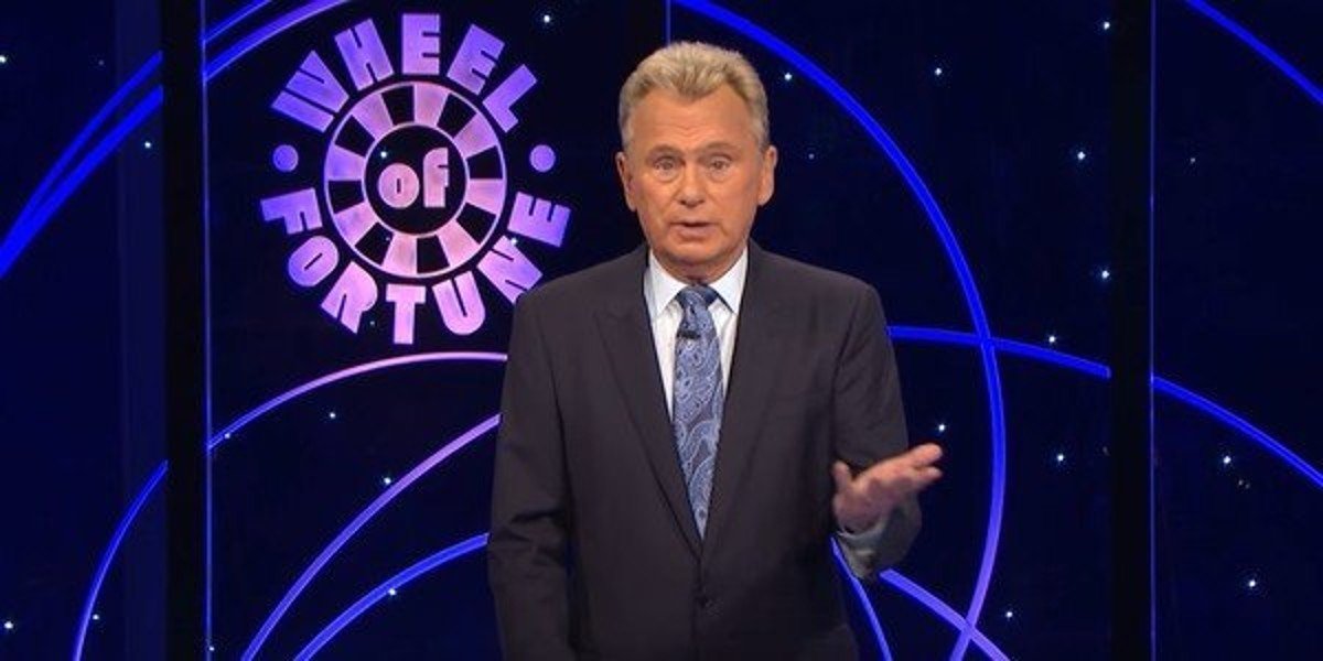 Pat Sajak on Wheel of Fortune