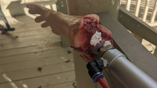 Raspberry Pi-powered Zombie Arm