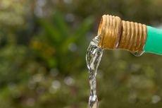 Garden Hose Dripping Water