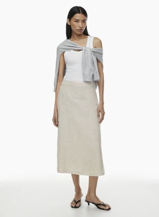 Merit Linen Skirt