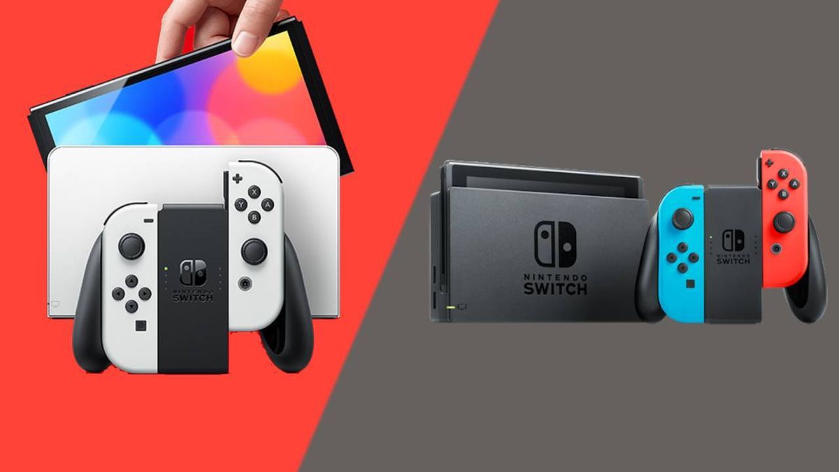 Nintendo Switch OLED vs Nintendo Switch - what's different