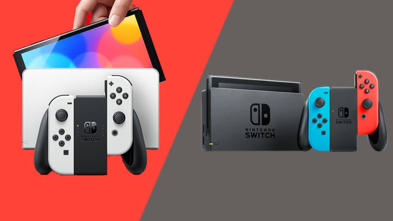 Nintendo Switch OLED vs Nintendo Switch - whats different? | TechRadar