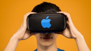 Apple VR headset mockup