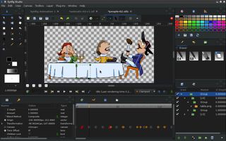 Animation tools: Synfig Studio