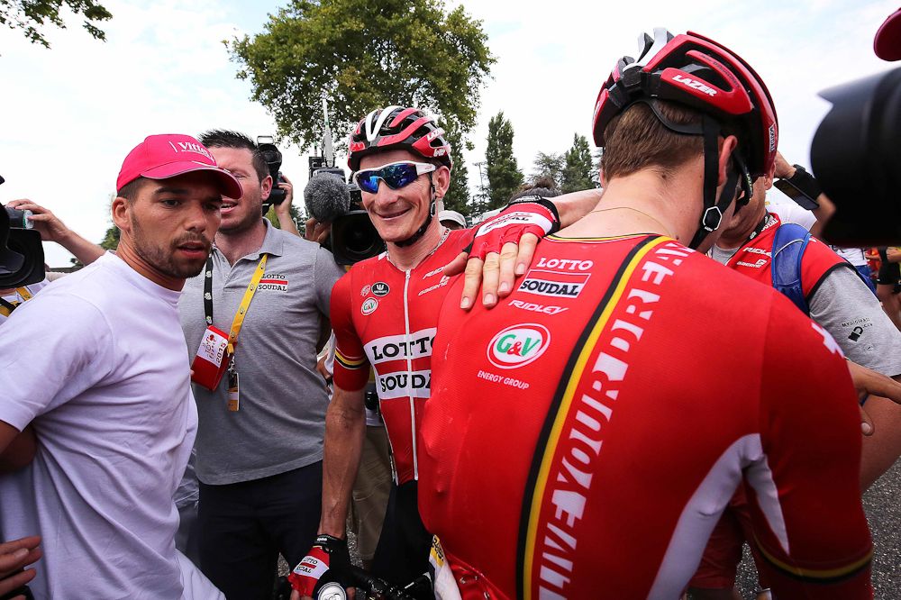 Andre Greipel following his stage 15 win.