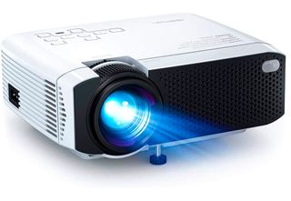 projector with mini and white color