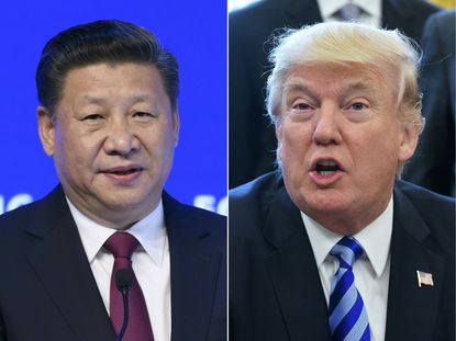 Chinese President Xi JinpIng and President Trump