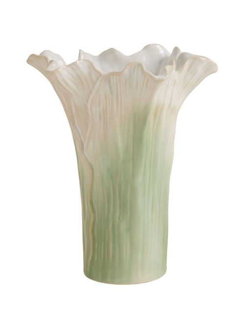 Handkerchief Petal Ceramic Vase