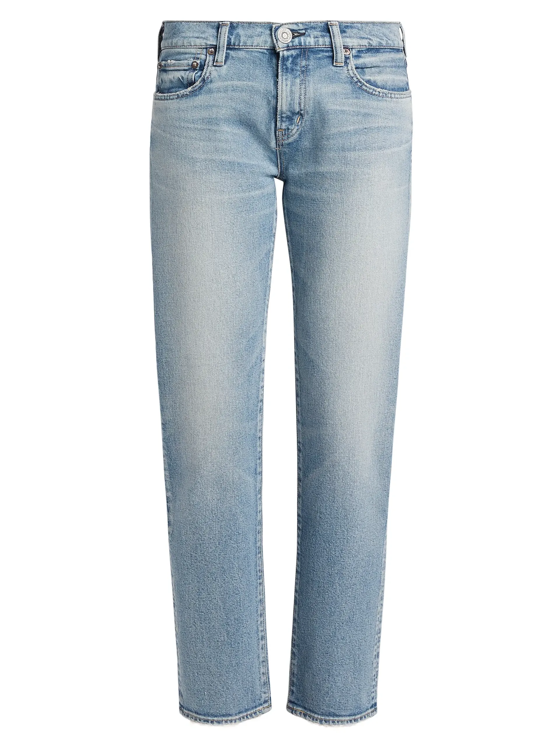 Selbyville Slim Straight Mid-Rise Jeans