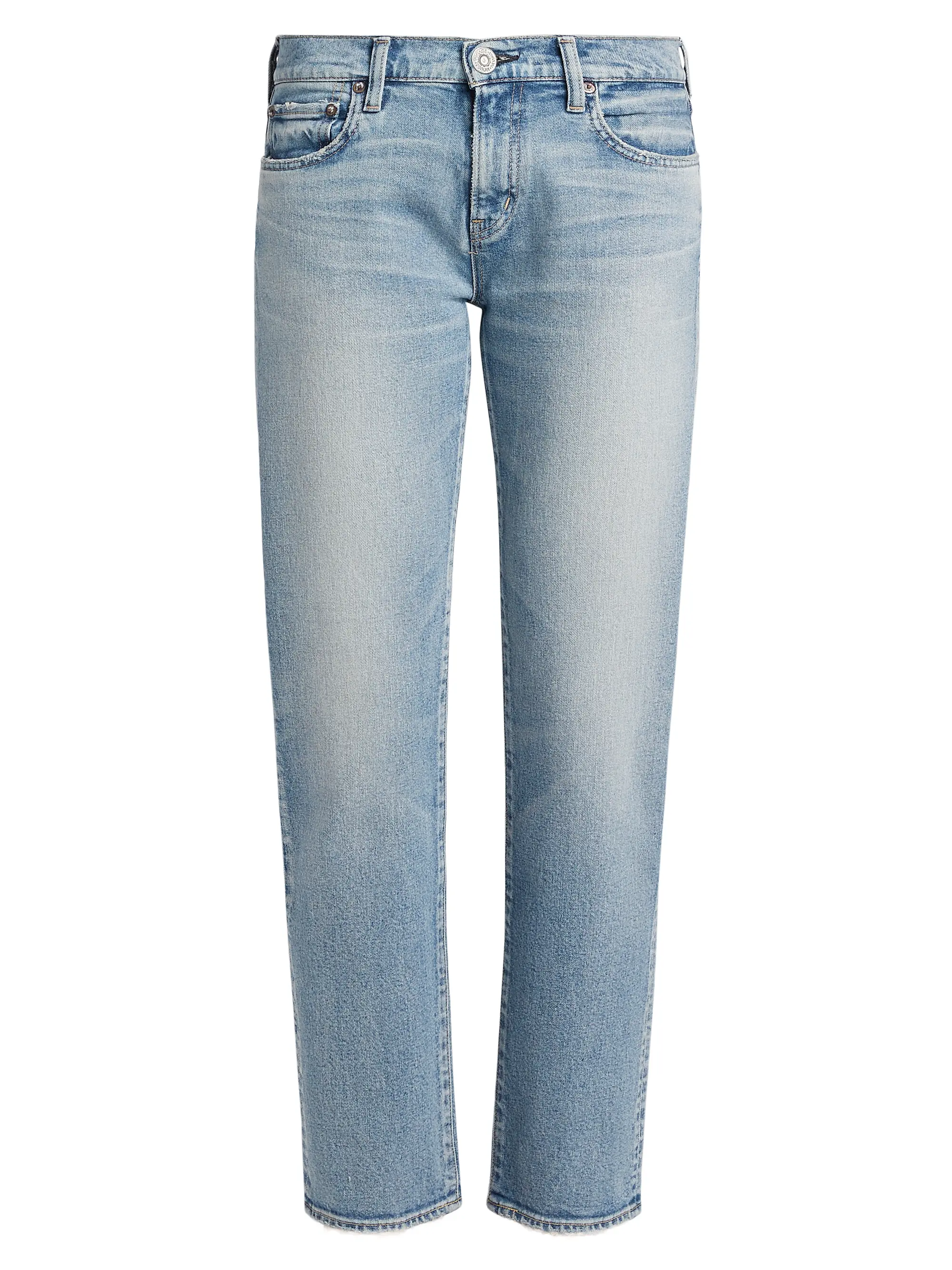 Selbyville Slim Straight Mid-Rise Jeans