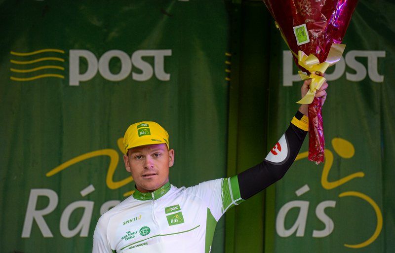 Jaap de Man in the best young riders jersey