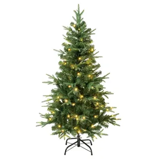 National Tree Company First Traditions Pre-Lit Led Duxbury Artificial Christmas Tree Warm White Lights