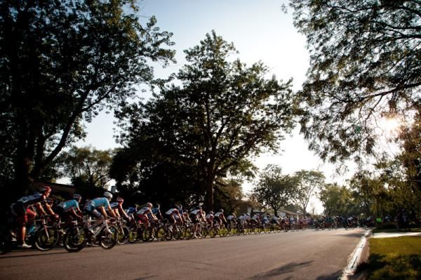 The sun begins to set on another day of racing in Elk Grove.