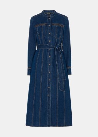 Myra Denim Midi Dress