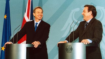 Tony Blair and Gerhard Schröder