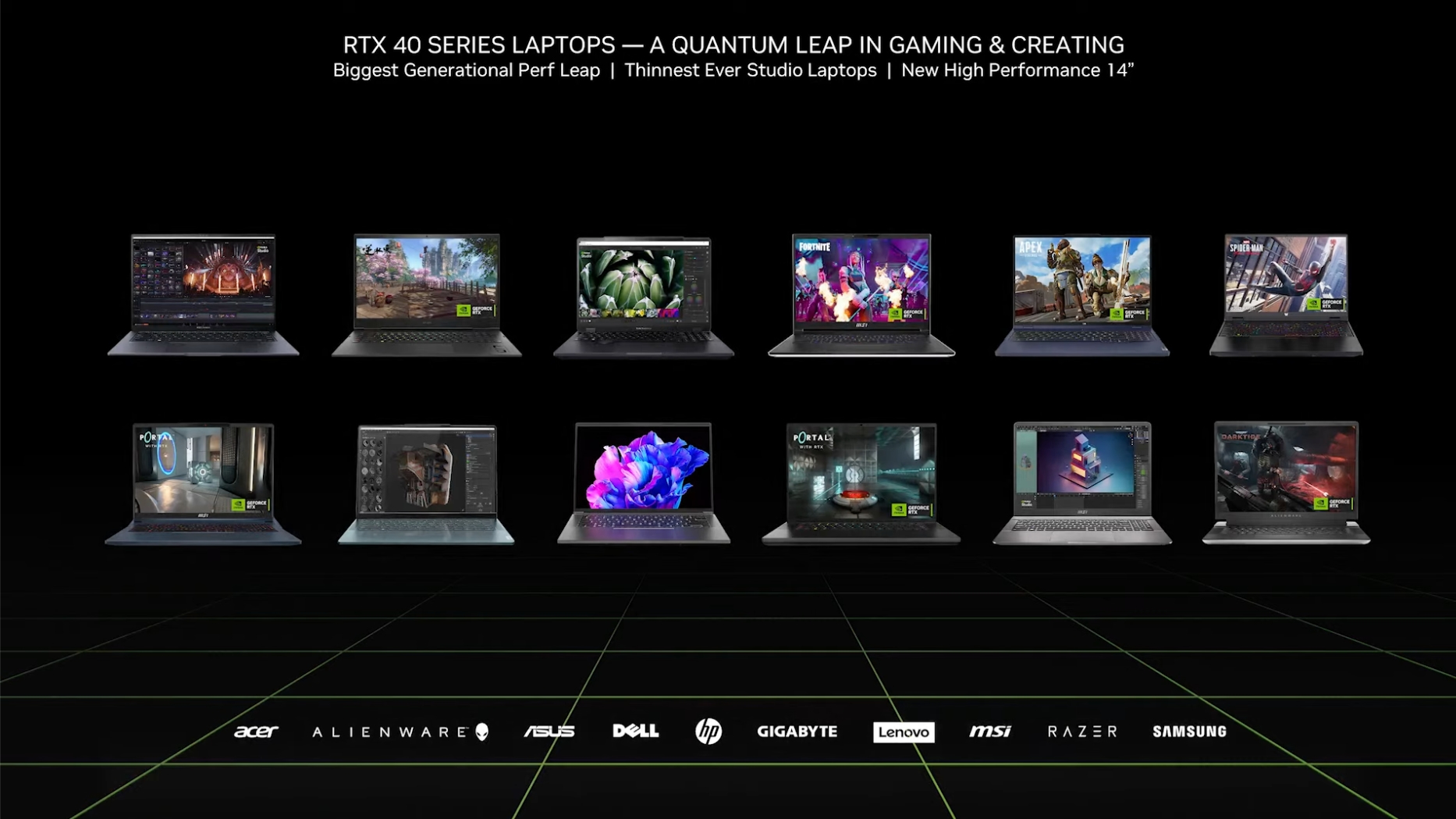 Móvil Nvidia GeForce RTX 40