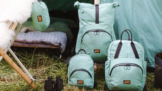 tents upcycled to backpacks