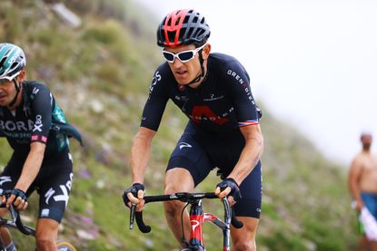 Geraint Thomas riding stage 17 of the Tour de France 2021