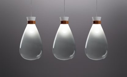 ‘Soffi’ pedant lamps, by GamFratesi, for Poltrona Frau