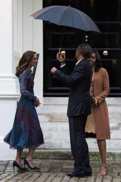 Kate Middleton and the Obamas