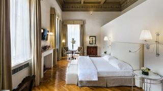 Da Verrazzano suite at Relais Santa Croce by Baglioni Hotels & Resorts in Florence