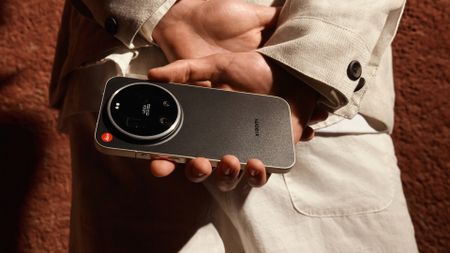 Leica Leitzphone smartphone held in a hand