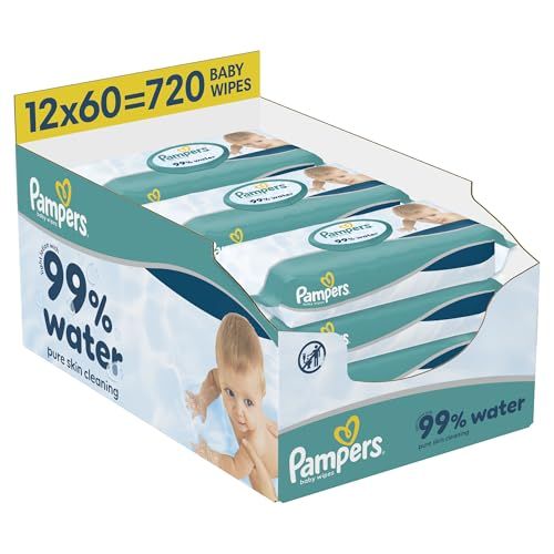 99% Water Baby Wipes Plastic Free (12 Packs)