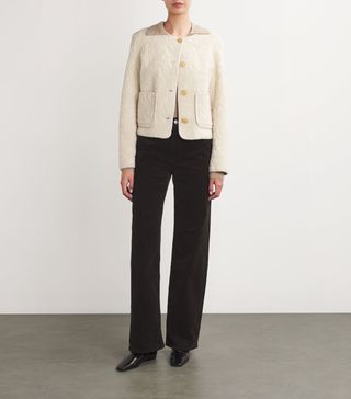 Cotton-Blend Annina Corduroy Trousers