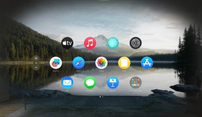 Apple Vision Pro VisionOS interface